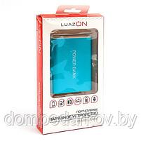 Внешний аккумулятор LuazON, USB, 10400 мАч, 1 A, индикатор зарядки, МИКС, фото 6