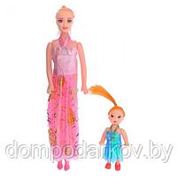 Кукла модель "Каролина" с малышкой, МИКС, фото 3