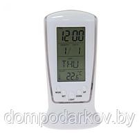 Часы-будильник LuazON LB-02 «Обелиск», дата, температура, подсветка, фото 2