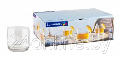 Набор стаканов Luminarc FRENCH BRASSERIE 300 мл H9370