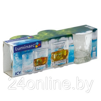 Набор стаканов Luminarc ICY 300 мл низкие G2766 - фото 1 - id-p4727586