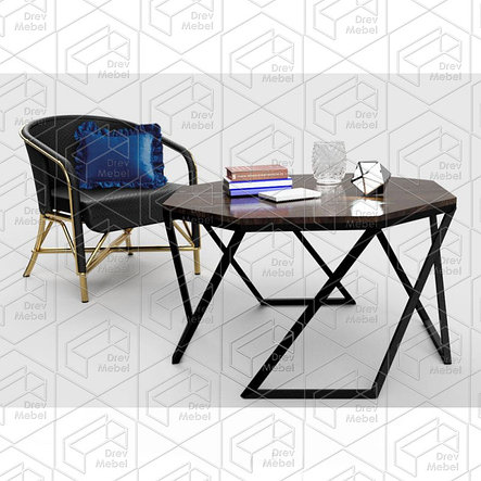 Каркас для стола металлический Лофт Loft. Подстолье из металла. Основание. База. Опора. Ноги№ 11, фото 2
