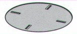 Затирочный (заглаживающий) диск (006520) Kreber K600 E/В 600мм (Кребер К-600)