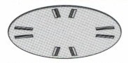 Затирочный (заглаживающий) диск (004560) Kreber K-446 1170мм / 4 z. (4 кронштейна) (Кребер К-446) - фото 1 - id-p88657143