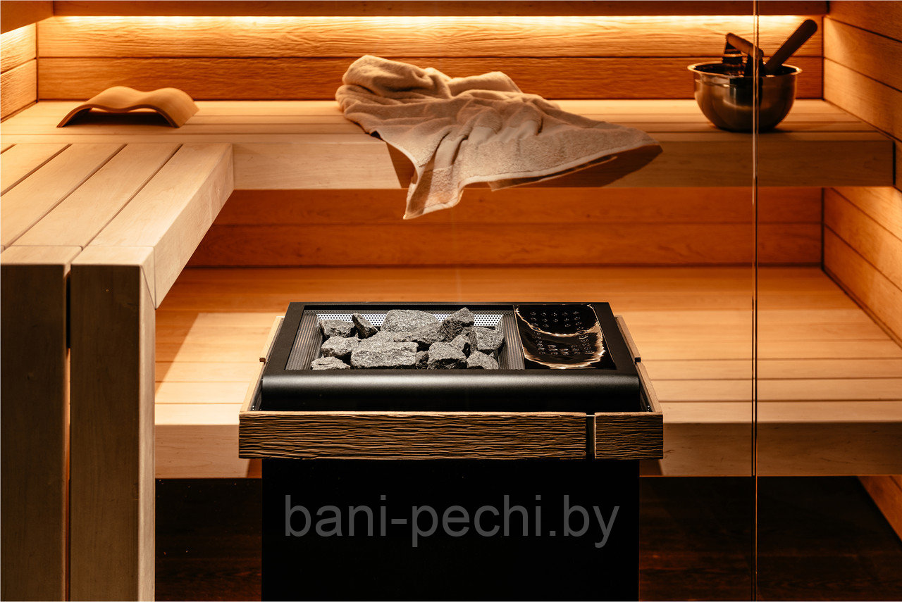 Печь для бани Sentio Concept R Combi 10,5 антрацит - фото 4 - id-p95220770