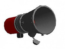 Резиновая насадка на выхлопную трубу а/м, для шланга 75 мм, фото 2