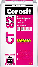 Клей для теплоизоляционных материалов Ceresit CT 82