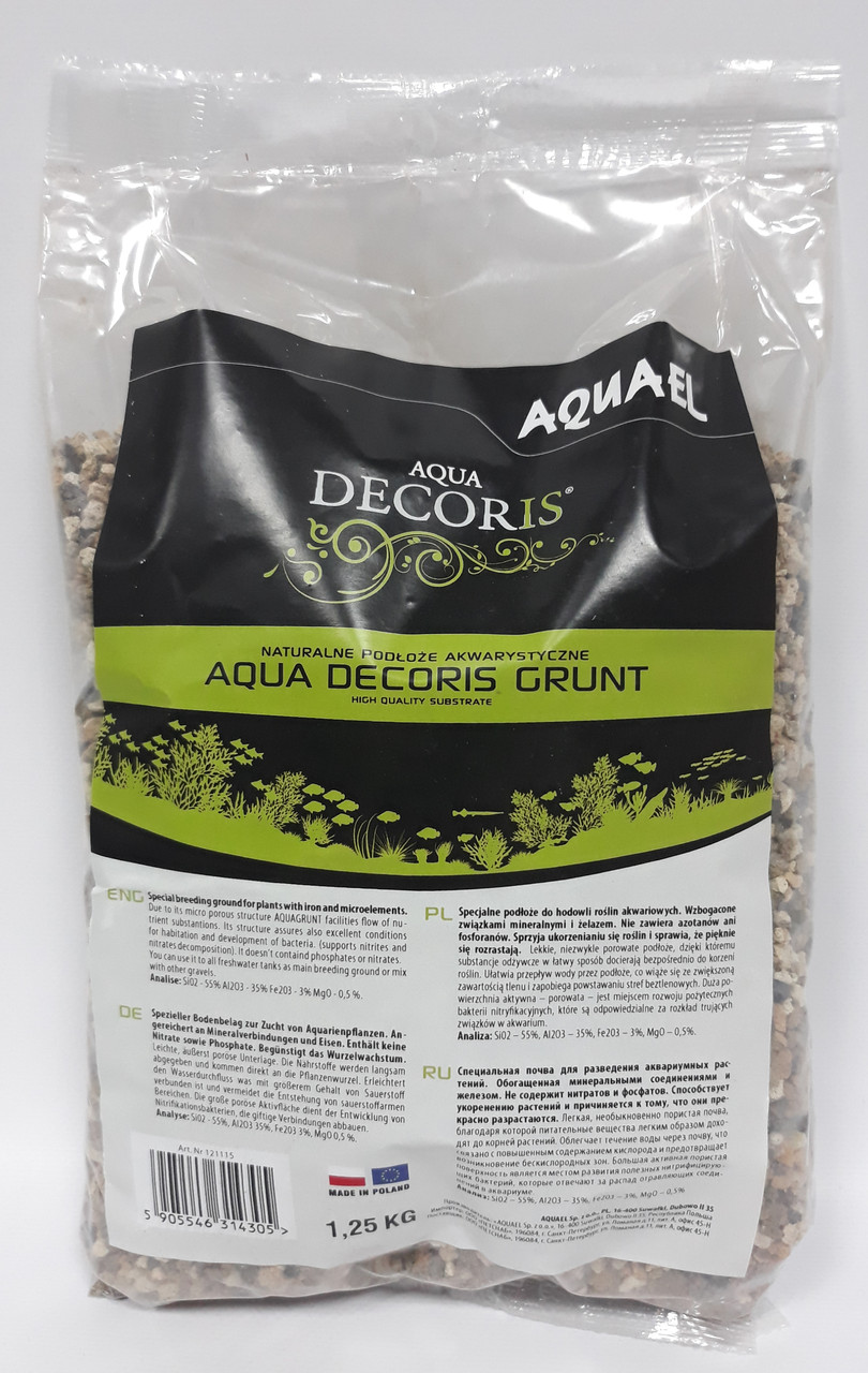 Грунт для растений AQUA DECORIS GRUNT 1.25 кг.(AquaEl) - фото 1 - id-p95336138