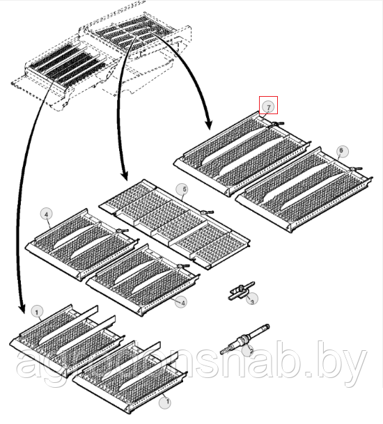 Решето AZ100220 - фото 1 - id-p49213244