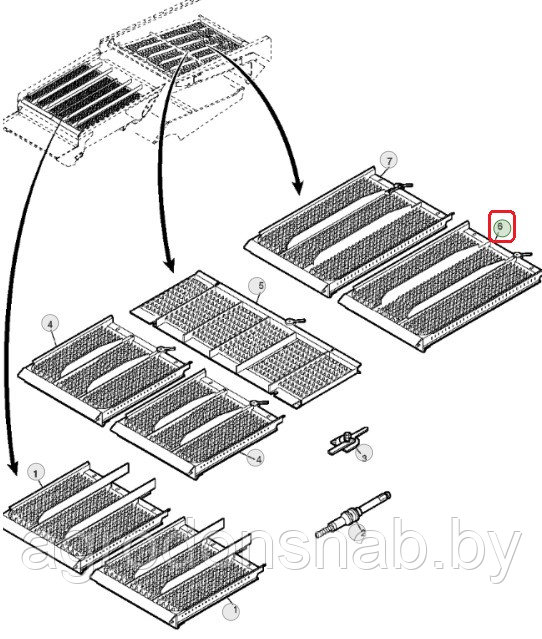 Решето AZ100221 - фото 1 - id-p49213245