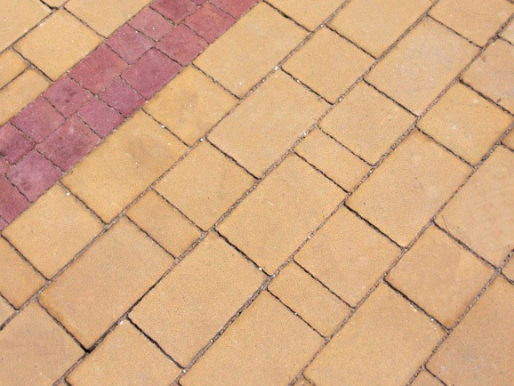 Плитка тротуарная "Бульвар" (желтая) - фото 1 - id-p95343125