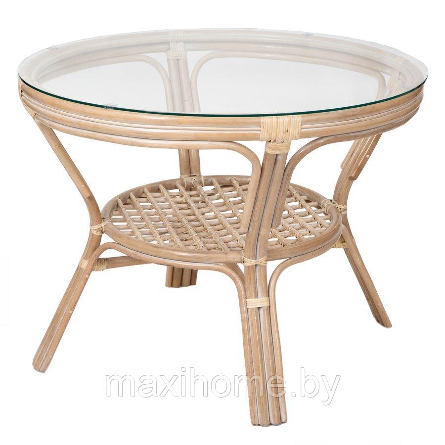 Комплект обеденный стол + 4 стула Белый - фото 2 - id-p95164887