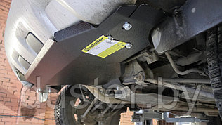 Усиленная защита заднего бампера (сталь 2мм) для Renault Duster 2015- 4WD, MOTODOR