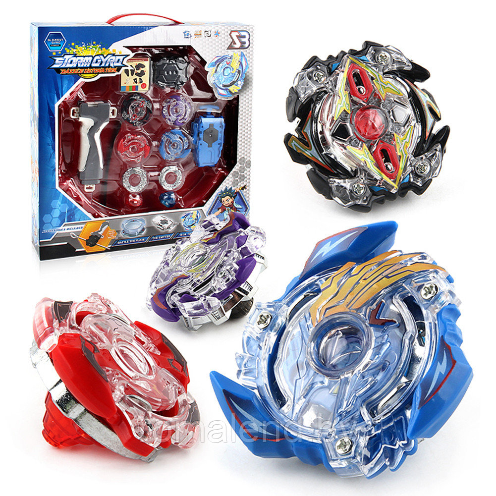 Набор SB Арена Beyblade Шторм + 4 волчка - фото 6 - id-p95356244