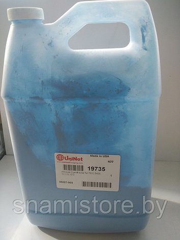 Тонер Kyocera FS C 5400/5350/5300/5250/5150/5100 TK 590/580/570/550/540 1кг (Absolute Black) (голубой) 19735, фото 2