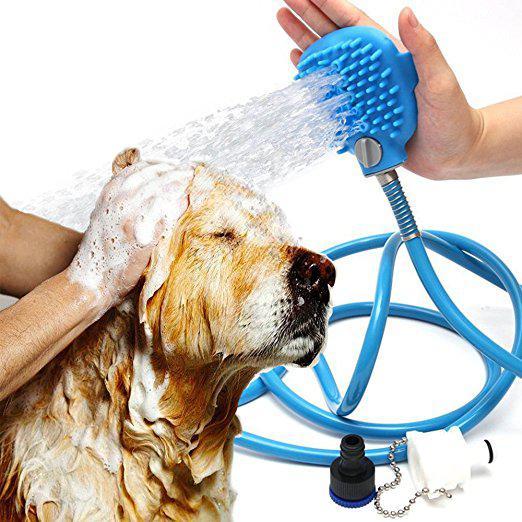 Щетка - душ для собак Pet Bathing Tool - фото 1 - id-p95365968