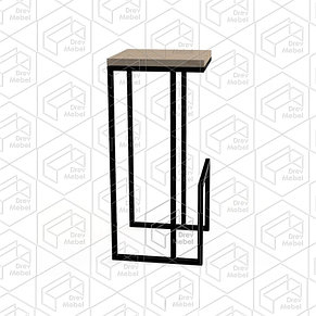 Каркас барного табурета из металла Лофт Loft. Мебельный каркас №14, фото 3