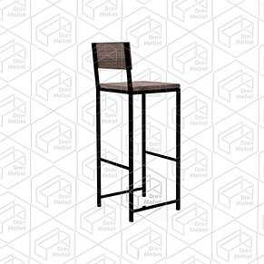 Каркас барного табурета из металла Лофт Loft. Мебельный каркас №4, фото 2