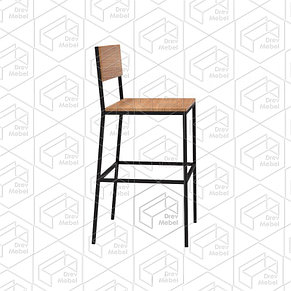 Каркас барного табурета из металла Лофт Loft. Мебельный каркас №2, фото 2