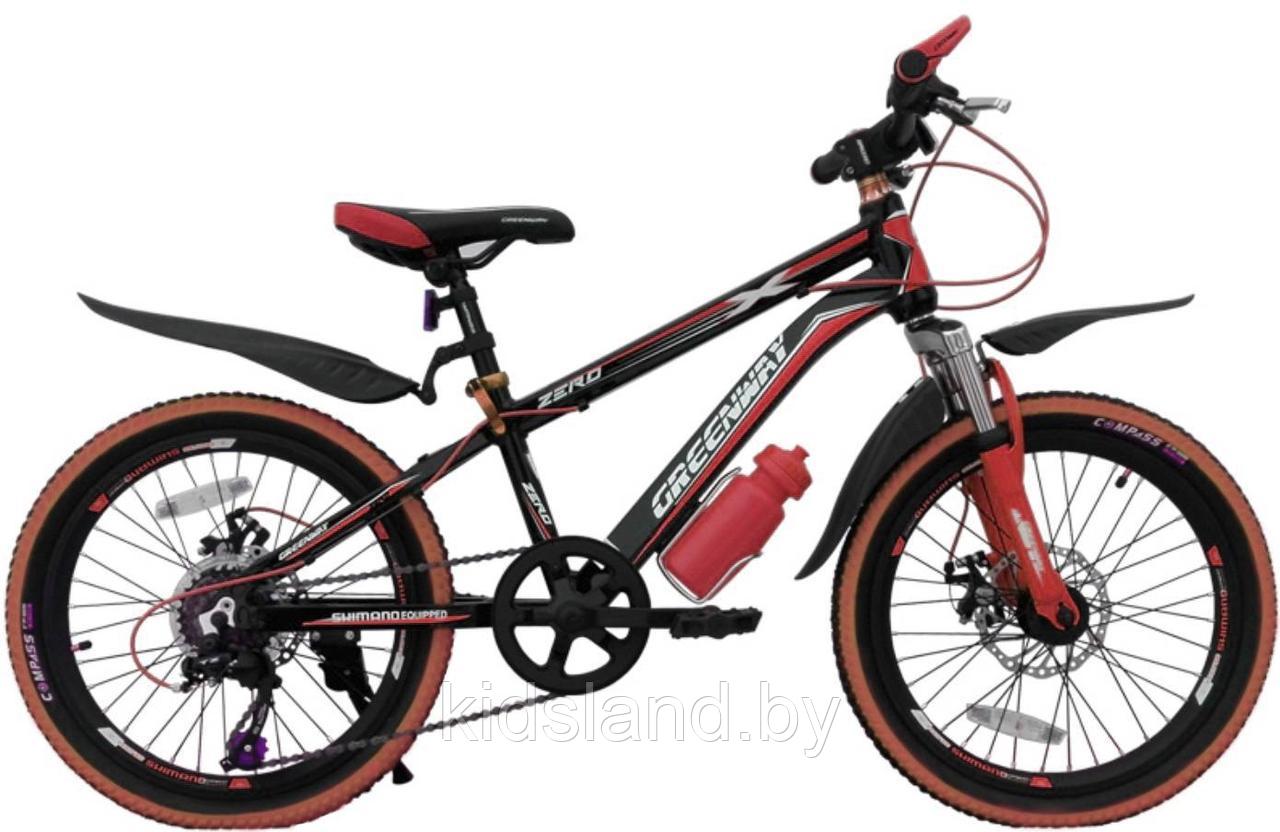 Велосипед Greenway Zero 20" (черно-красный), фото 1