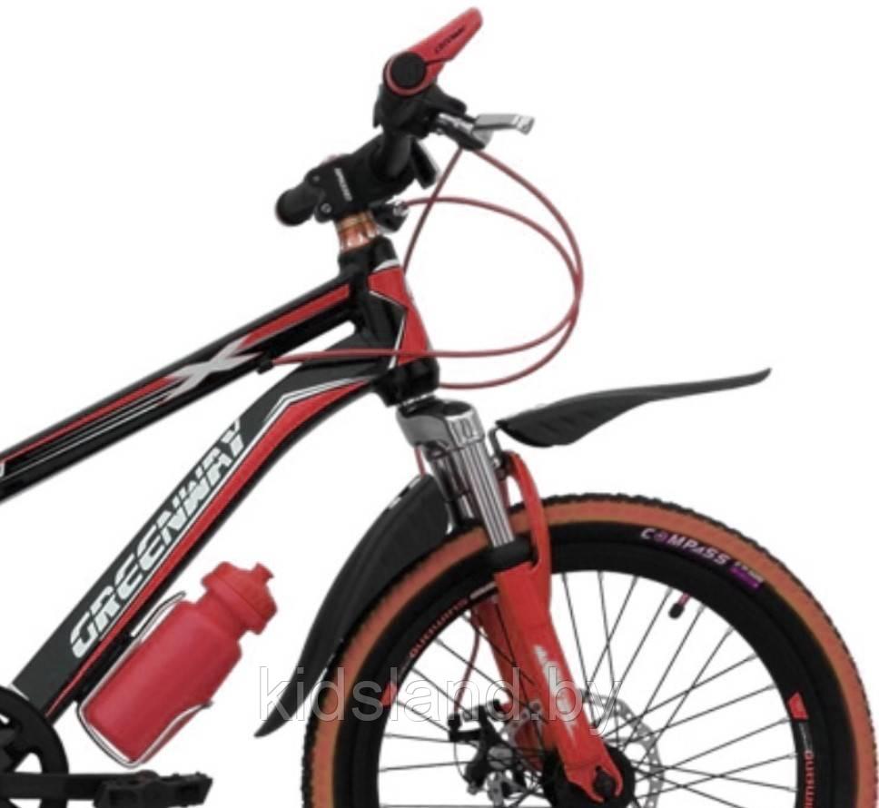 Велосипед Greenway Zero 20" (черно-красный) - фото 3 - id-p95369047