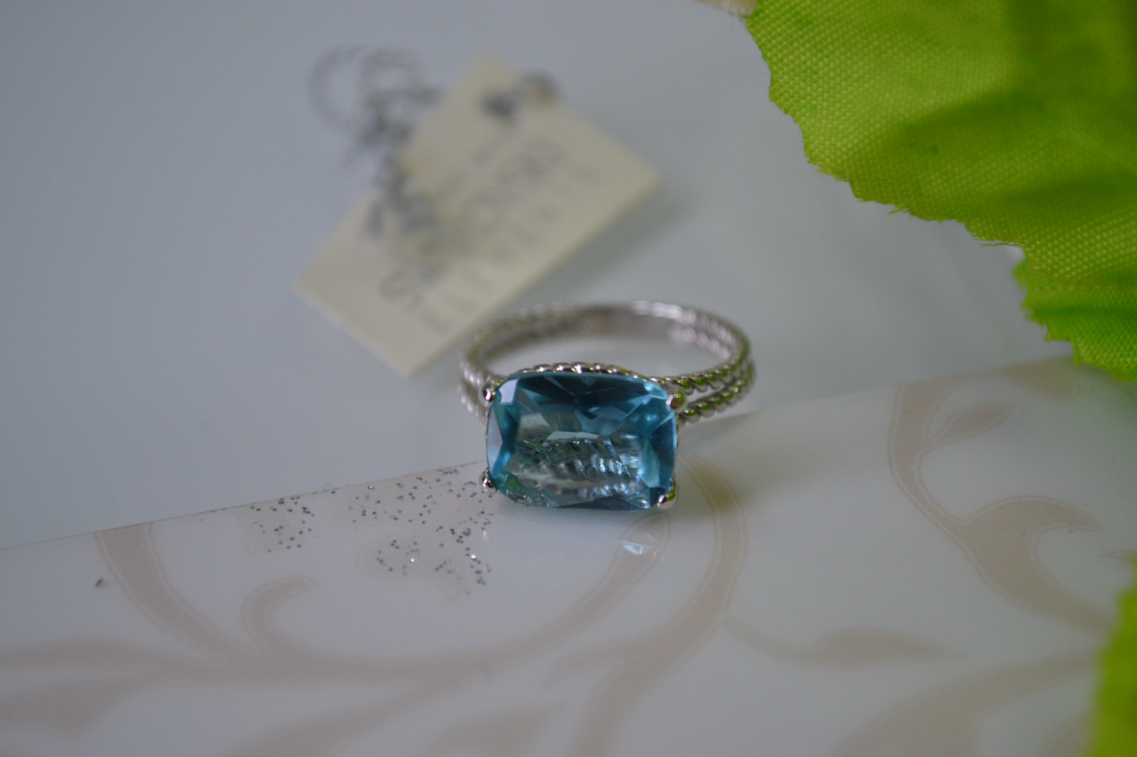 Красивое кольцо с кристаллами Swarovski - фото 2 - id-p95369204