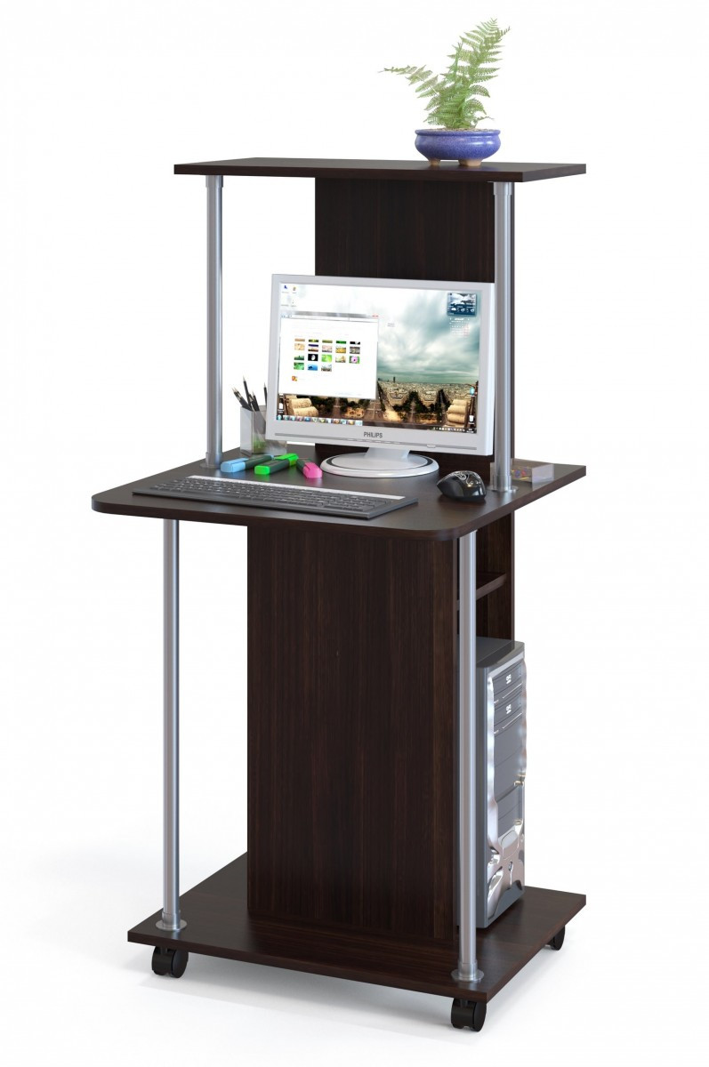 Компьютерный стол КСТ-12 (Венге) Сокол