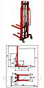 Ручной штабелер SDA 1025, фото 2