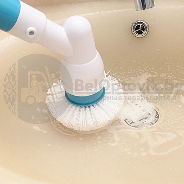 Беспроводная щетка для уборки Spin Scrubber - фото 6 - id-p95371250