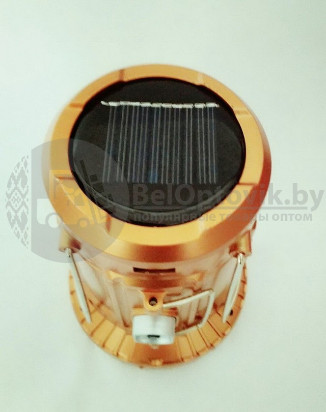 Универсальный складной кемпинговый фонарь GSH 9299 с солнечной панелью. Чемпион Лучшее качество - фото 10 - id-p95371255