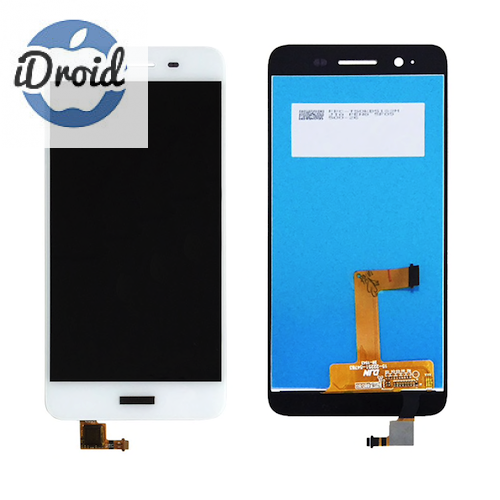 Дисплей (экран) Huawei GR3 (TAG-L21, Enjoy 5S) с тачскрином, белый