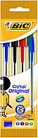 Набор ручек шариковых BIC (Франция) Cristal, 4 цвета арт. 8308621