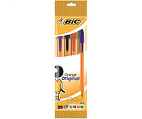 Набор ручек шариковых BIC (Франция) ORANGEl, 4 цвета арт. 8308541