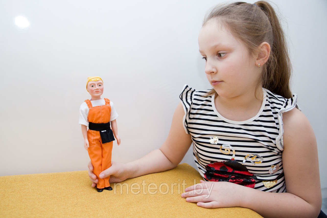 Кукла строитель Дима (29 см) - фото 2 - id-p90068922