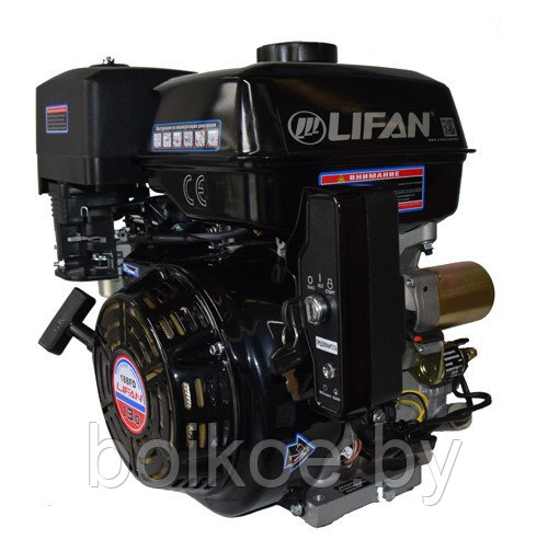 Двигатель Lifan 188FD для генератора (13 л.с., вал конус V1, электростартер) - фото 1 - id-p95407484
