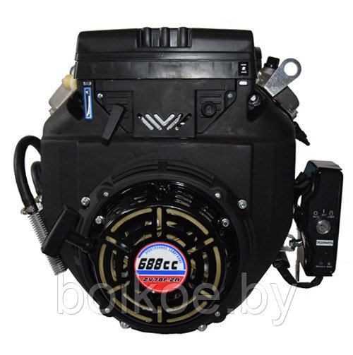 Двигатель бензиновый Lifan 2V78F-2 (24 л.с., шпонка 25 мм, электростартер) - фото 1 - id-p95410008