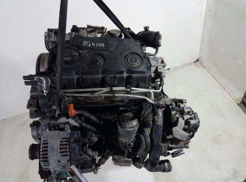 Комплектный двигатель  Volkswagen Caddy (Фольксваген кадди) BLS, 1896см3, мкпп, 2008г., 77 kW(105 HP), дизель