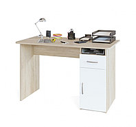 Письменный стол СПМ-03.1 (Дуб Сонома/ Белый) Сокол