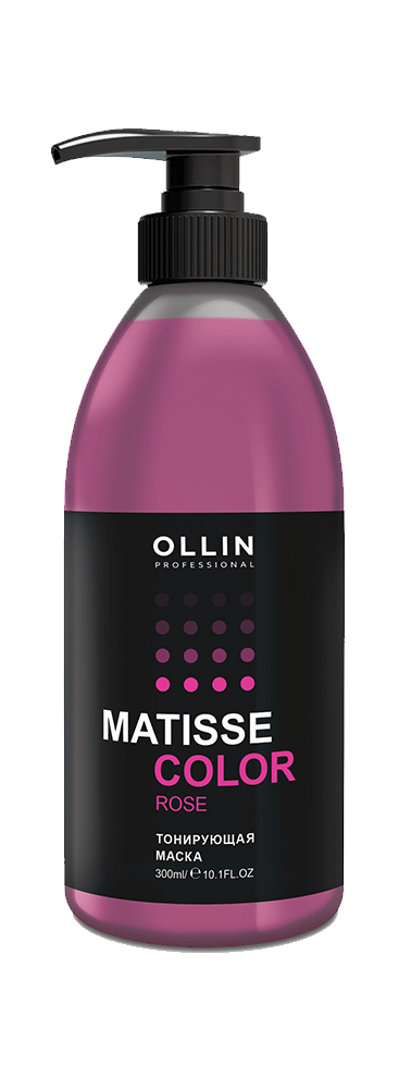 OLLIN Matisse Color Тонирующая маска 300мл розовый