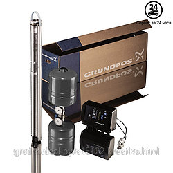 Скважинный насос Grundfos SQE 2-70 комплект для водоснабжения