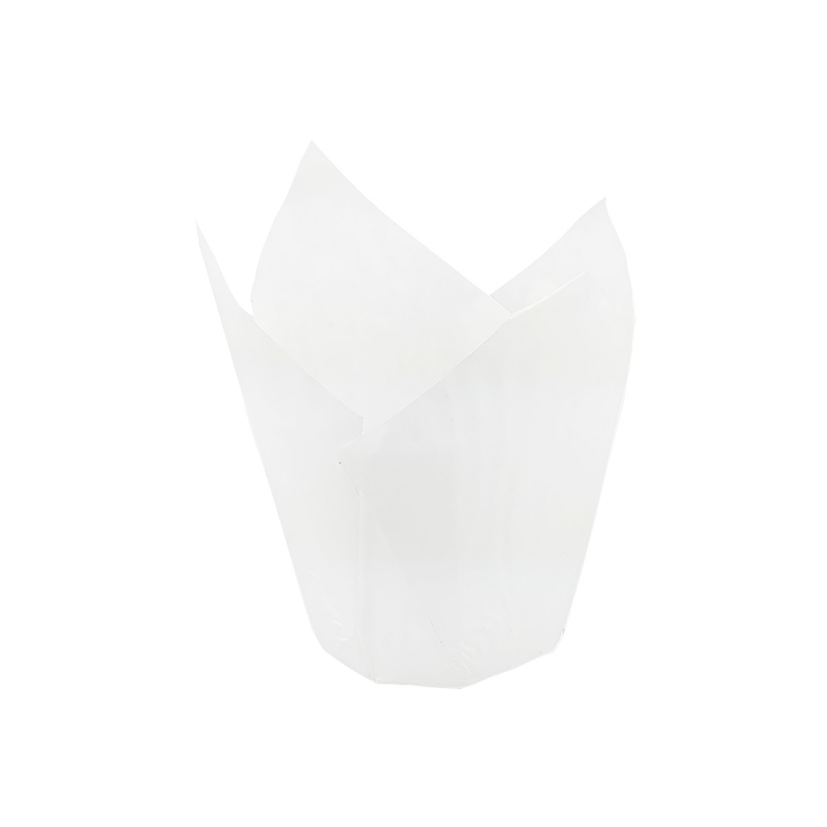 Форма бумажная Тюльпан Белый (Россия, 50х80 мм, 10 шт)