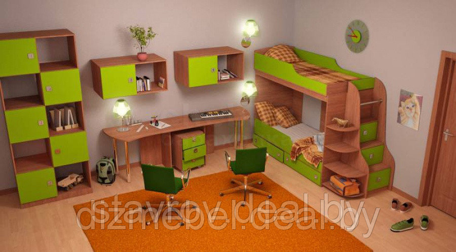 Мебель в детскую для двоих детей - фото 2 - id-p4747234