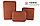 Плитка тротуарная "Старый город" 9х12х5, 12х12х5, 18х12х5 (красная), фото 2