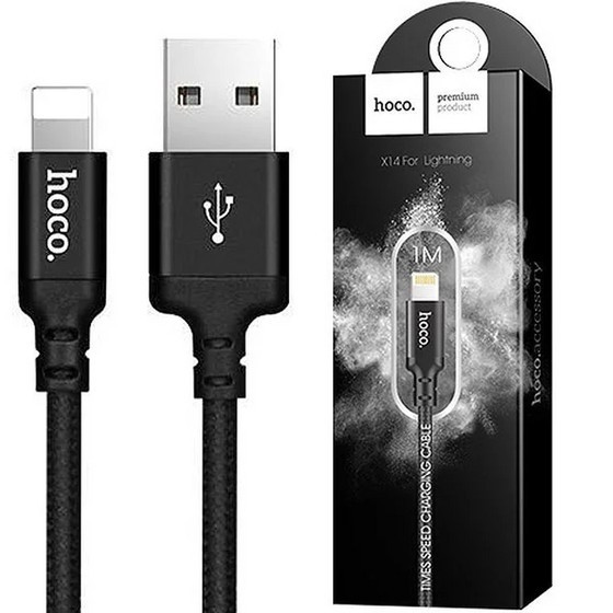 USB дата-кабель HOCO X14 Times speed Lightning charging 1m - фото 1 - id-p74676813