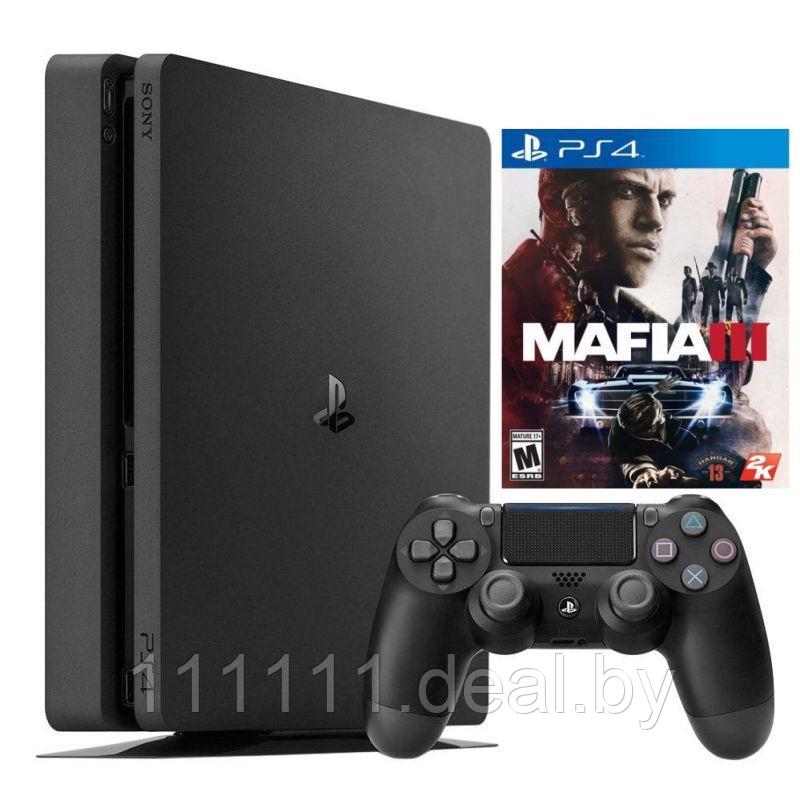 Sony Playstation 4 Slim + Mafia 3 | Купить PS4 Slim - фото 1 - id-p92676376