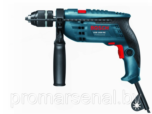 Дрель ударного действия GSB 1600 RE  (BOSCH)