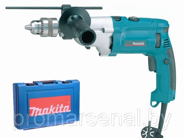 Дрель ударного действия MAKITA HP 2070 (1010Вт; 2,4кг; 2 скор.)чем