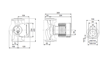 Циркуляционный насос Grundfos MAGNA3 40-80 F, 220 В, фото 3