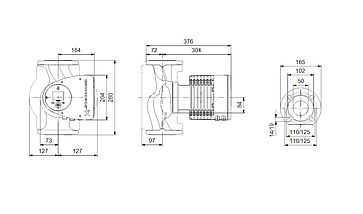 Циркуляционный насос Grundfos MAGNA3 50-150 F, 220 В, фото 3