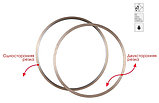 Кольцо алмазное Mechanic Ring Glass 1A1R 254x1,5x9,5x235 для фигурной резки (MultiCut R-250), фото 2